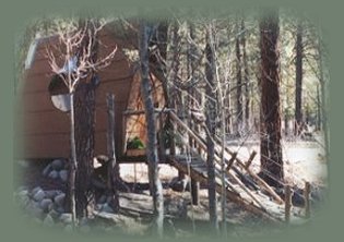 the abbey at the nature retreat in southern oregon near crater lake national park.